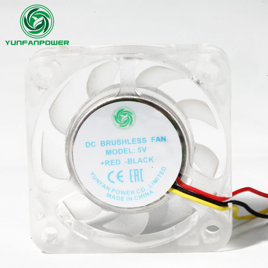 4010 color blanco VENTILADOR DE CC 40X10MM