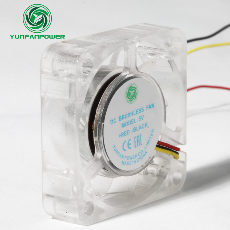4010 color blanco VENTILADOR DE CC 40X10MM