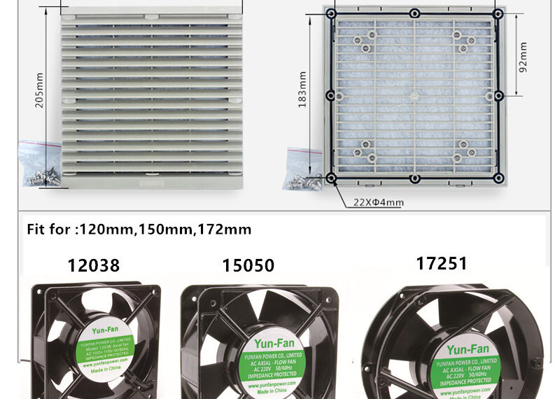 cubierta del ventilador de las parrillas guand de 40 mm