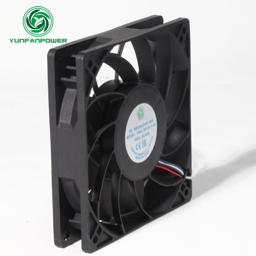 12025 fuerte flujo de aire VENTILADOR DE CC,velocidad form 3000-5500rpm