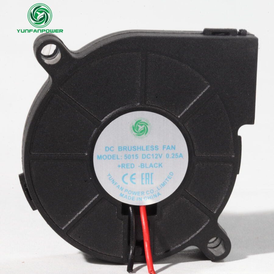 Ventilador soplador 5015, tamaño del ventilador 50x15mm