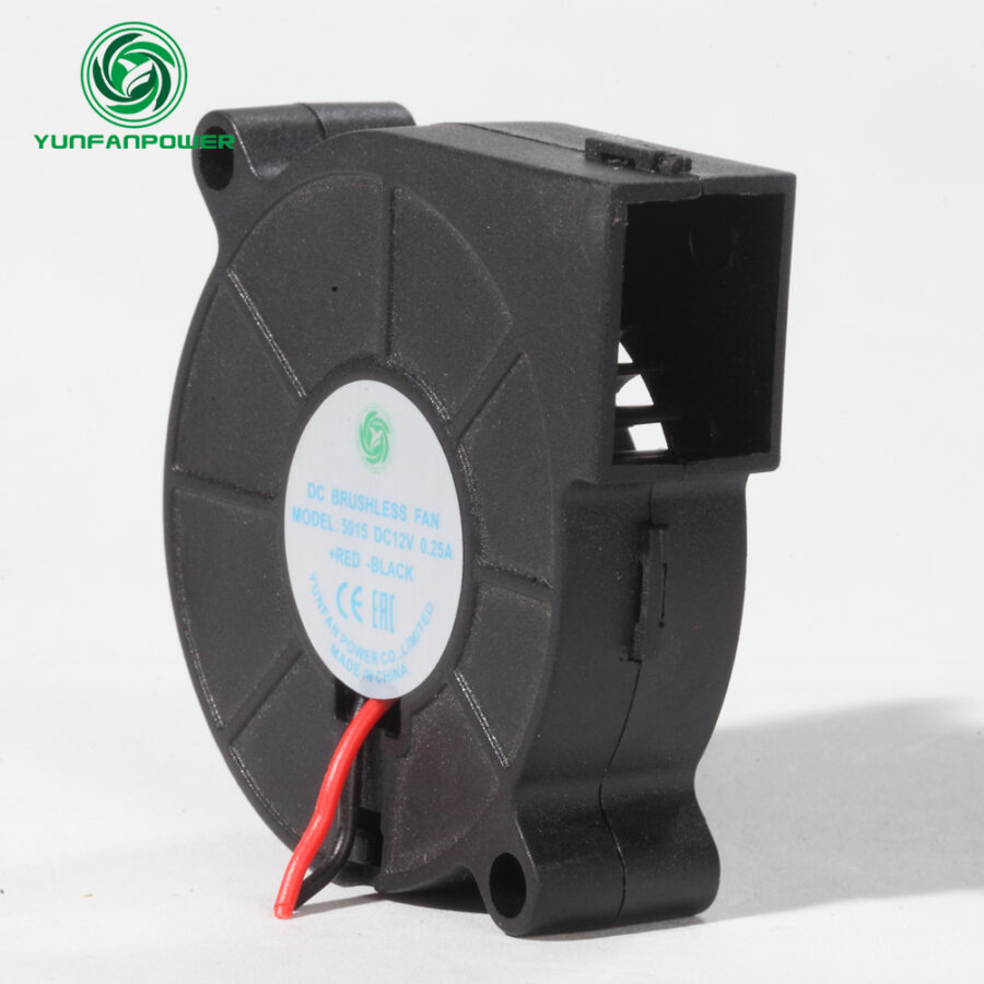 Ventilador soplador 5015, tamaño del ventilador 50x15mm